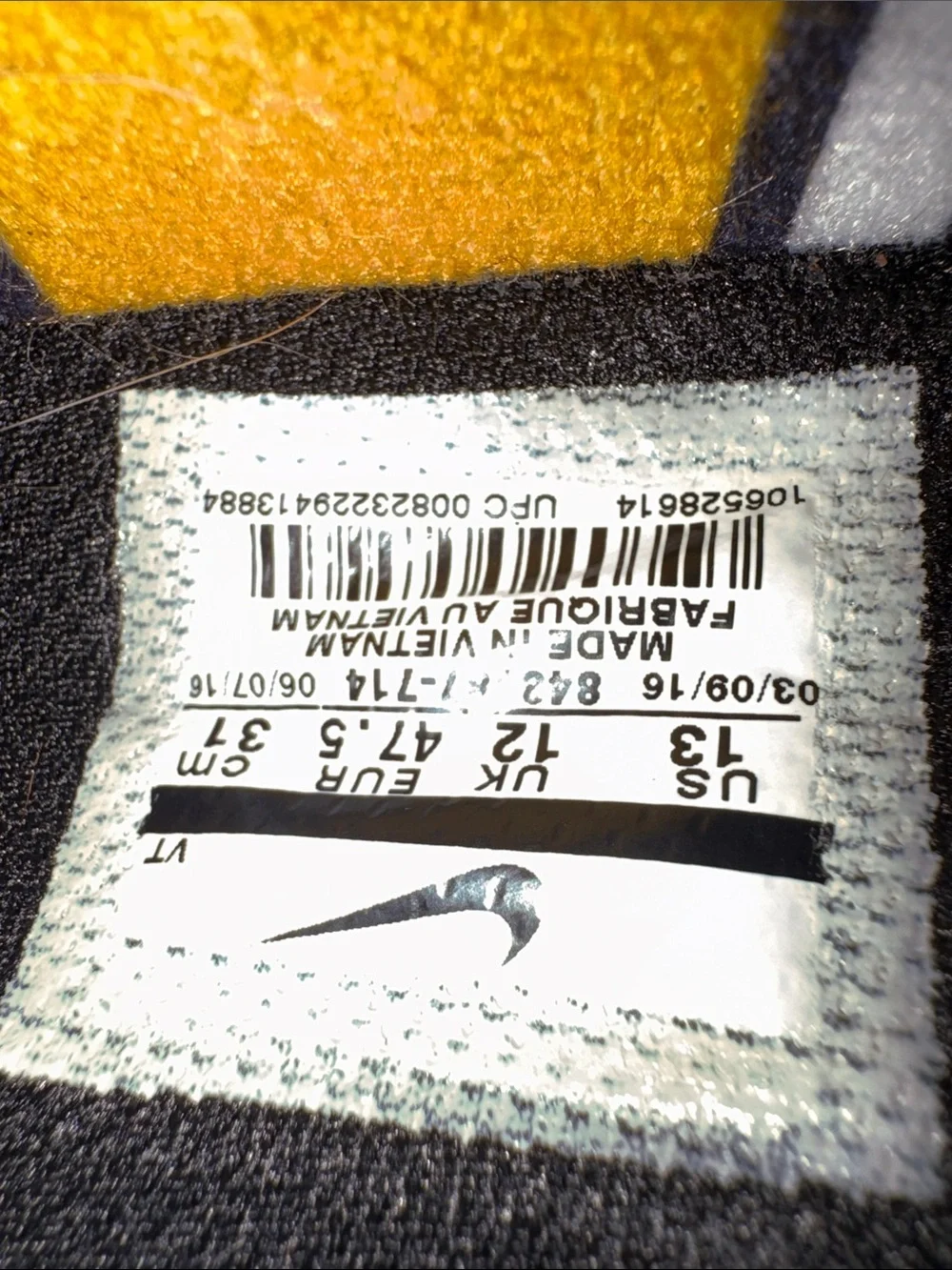 Nike limited edition steelers shoes size 13 only ever worn once